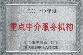 榮譽(yù)之證 本所被評(píng)為2010年度重點(diǎn)中介服務(wù)機(jī)構(gòu)，彰服務(wù)之華章